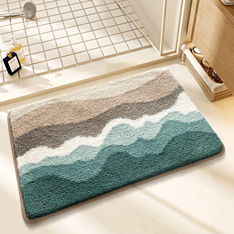 Artistic Landscape Bath Mat