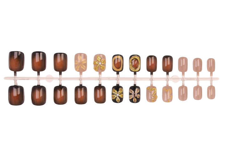 Designer Nail Art with Decorative Elements Kalsten