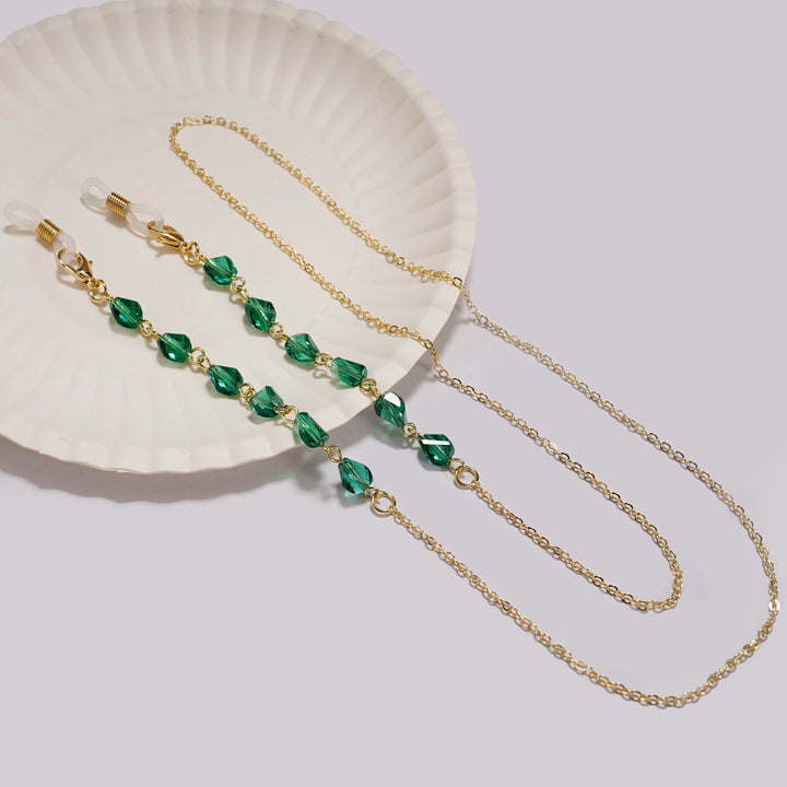 Elegant Beaded Eyewear Chain Kalsten