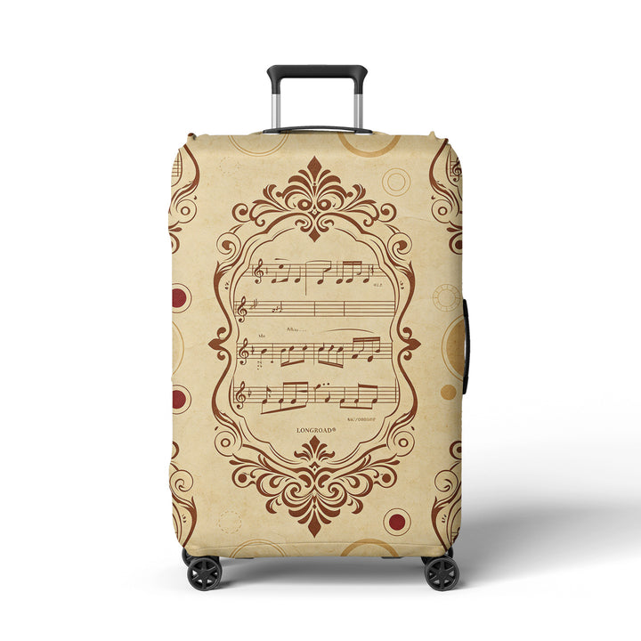 Women's suitcase with unique hand-drawn design Kalsten