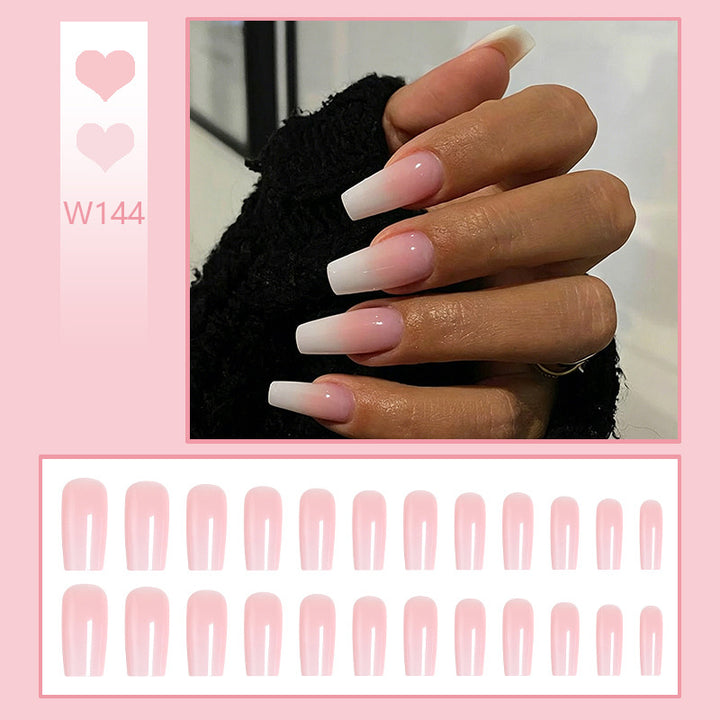 Artificial nail set in modern ombre design Kalsten