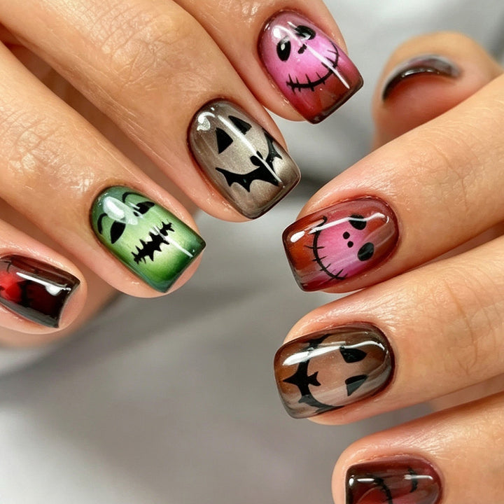 Halloween-Themed Artistic Nail Art Tips Kalsten
