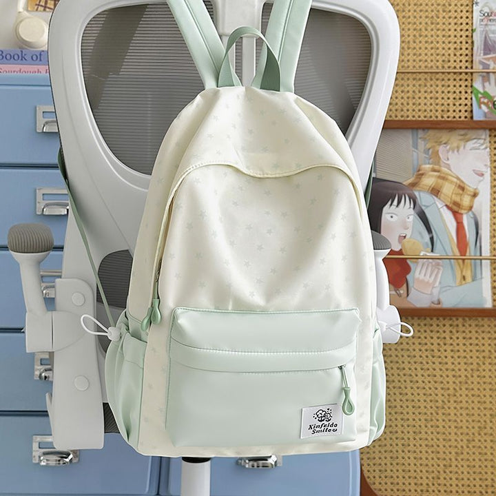 Casual Star Printed Backpack