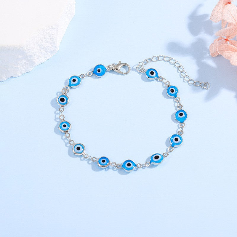Decorative Evil Eye Charm Bracelet Kalsten