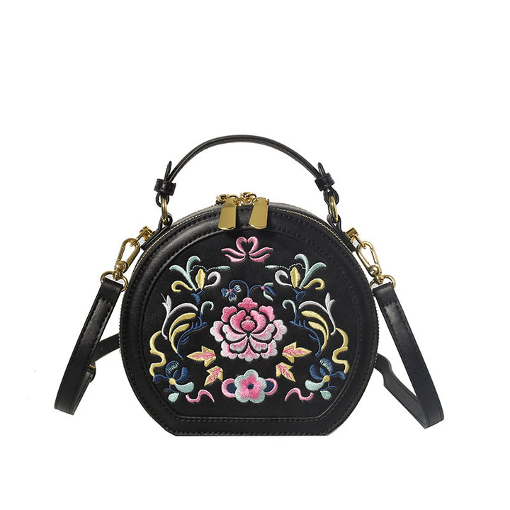 Vintage Floral Embroidered Handbag Kalsten
