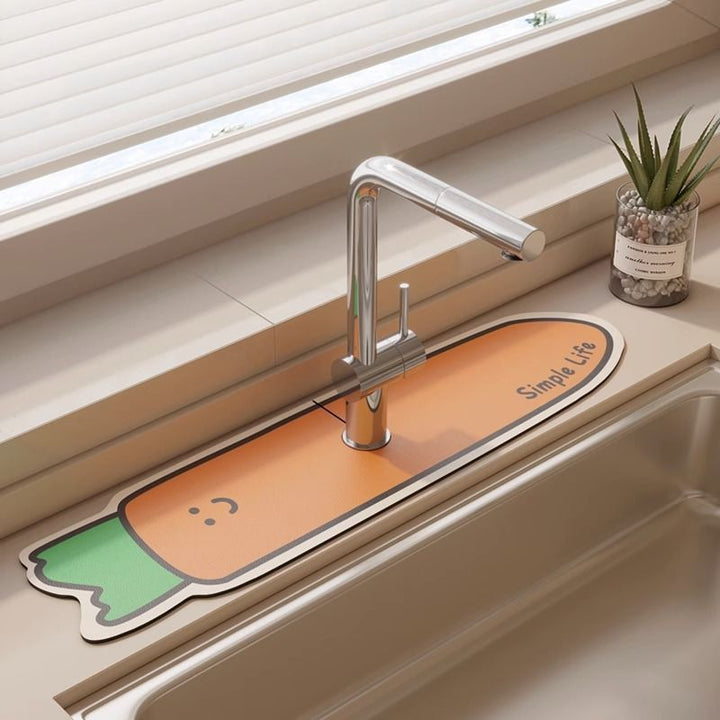Crocodile-Themed Kitchen Sink Mat Kalsten
