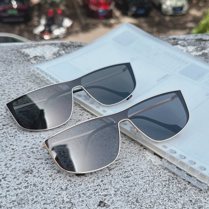 Oversized Shield Sunglasses Kalsten