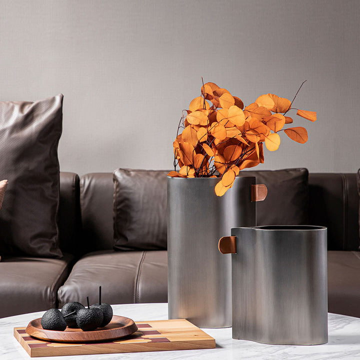 Elegant Stainless Steel Wine Cooler