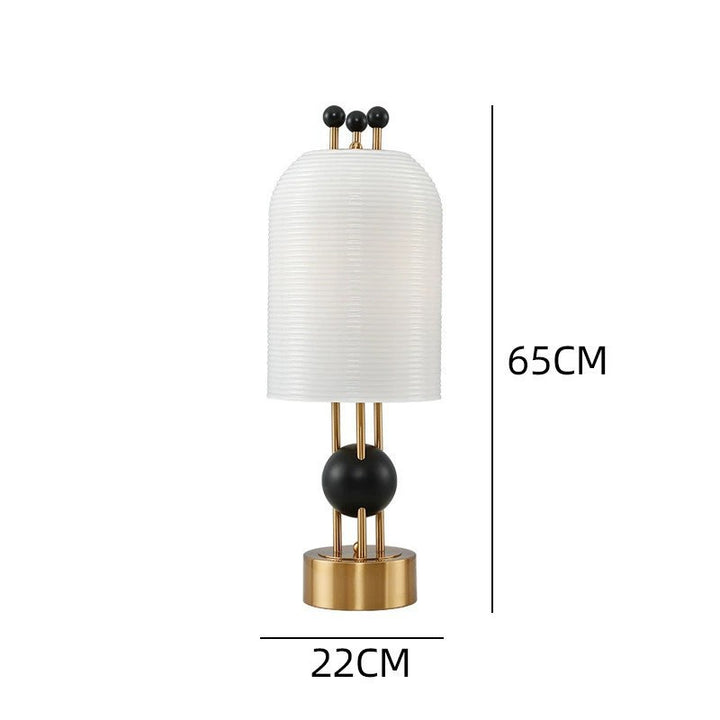 Modern Decorative Table Lamp with Geometric Design