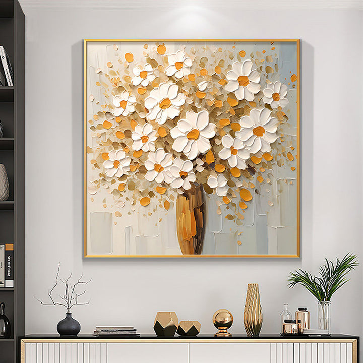 Floral Bouquet Canvas Artwork for Interiors