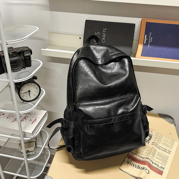 Stylish Faux Leather Backpack Kalsten
