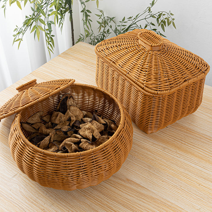 Decorative Woven Storage Container Kalsten