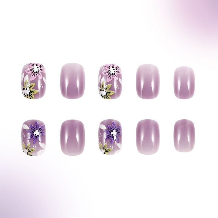 Artistic Floral Design Press-On Nails Kalsten 1787542773
