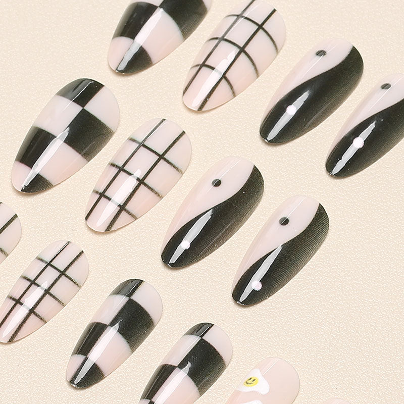 Unique Artistic Press-On Nail Set