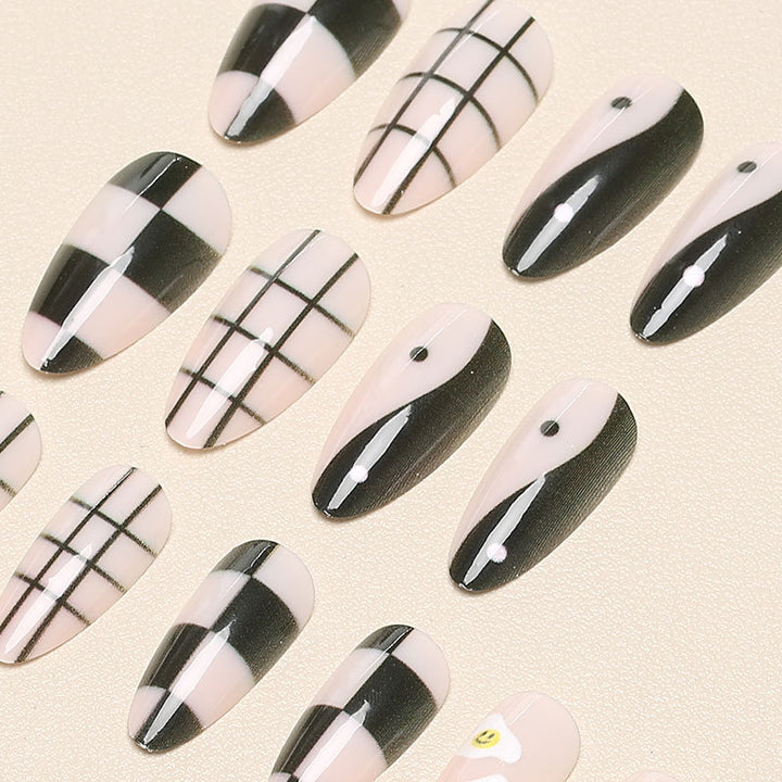 Unique Artistic Press-On Nail Set