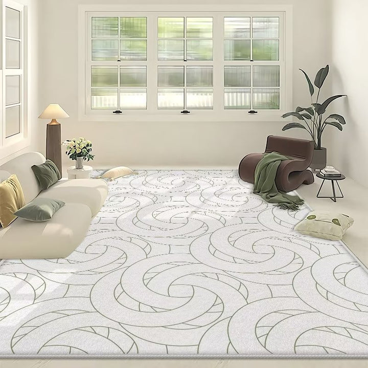 Geometric Pattern Area Rug Kalsten