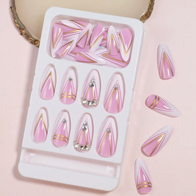 Elegant Stiletto Nail Art Enhancements Kalsten 1789915965