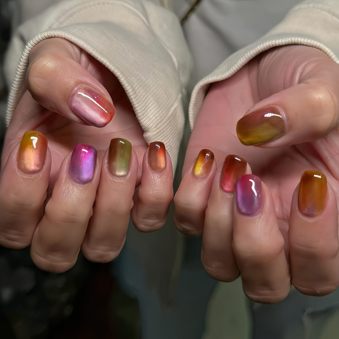 Gradient Ombre Press-On Nail Collection Kalsten