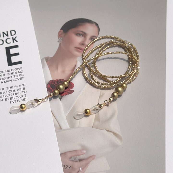 Ornate Beaded Eyewear Chain Kalsten