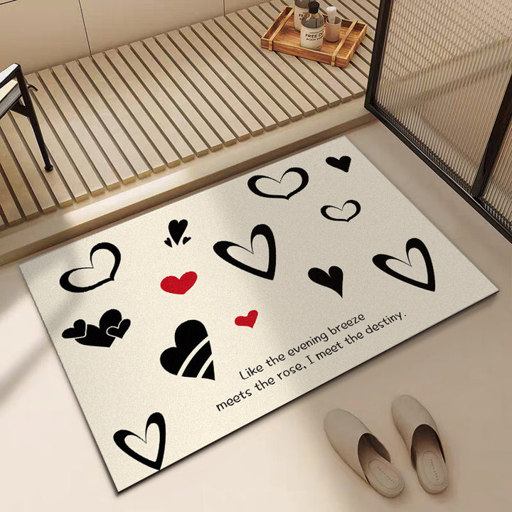 Luxurious Textured Bath Mat