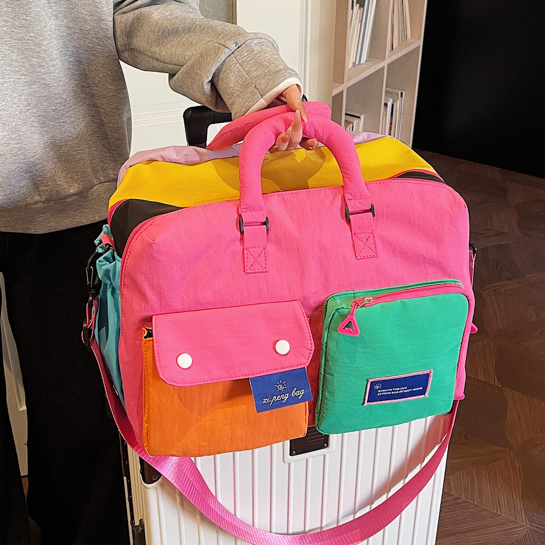 Multi-Pocket Utility Travel Duffel Bag Kalsten
