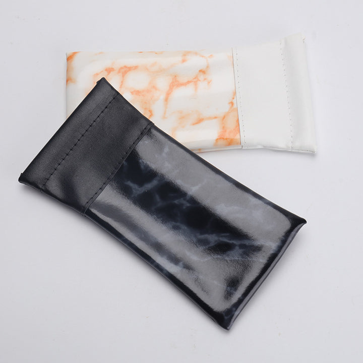 Stylish Marble-Patterned Eyewear Case Kalsten