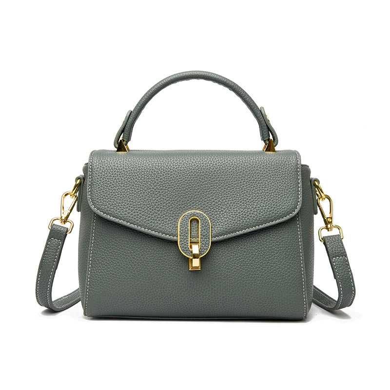 Elegant Structured Top-Handle Handbag Kalsten