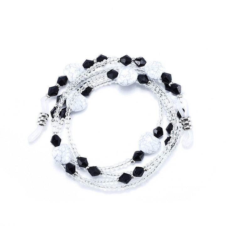 Elegant Beaded Eyewear Chain Kalsten