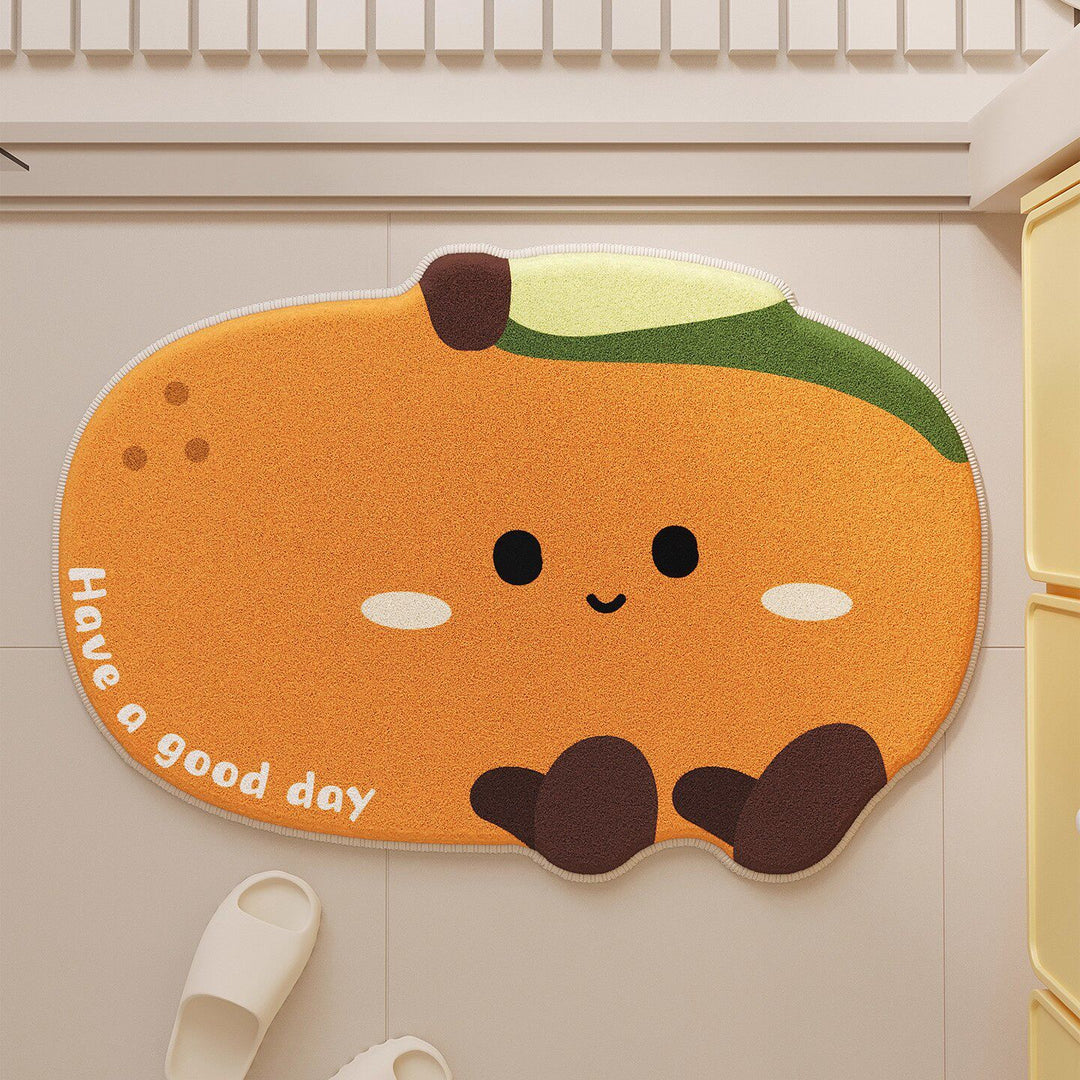 Cartoon-Themed Bath Mat