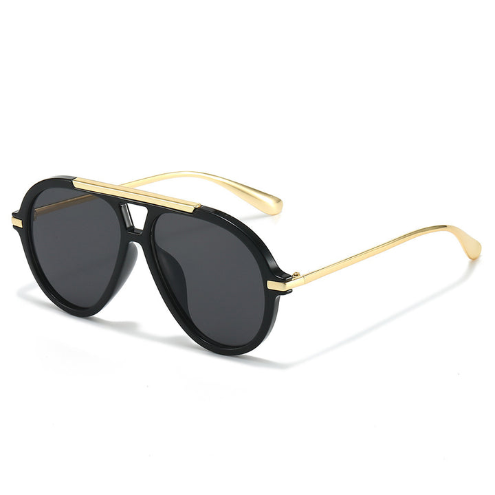 Fashion-Forward Futuristic Round Sunglasses Kalsten