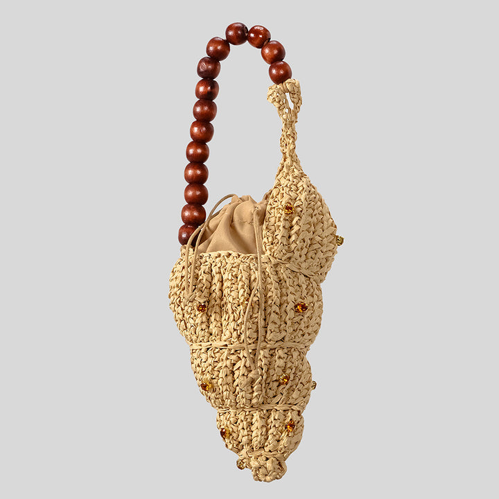 Artistic Shell-Shaped Handbag