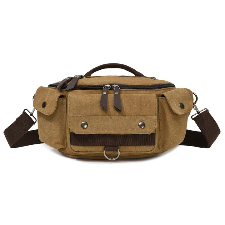 Durable Canvas Utility Crossbody Bag Kalsten