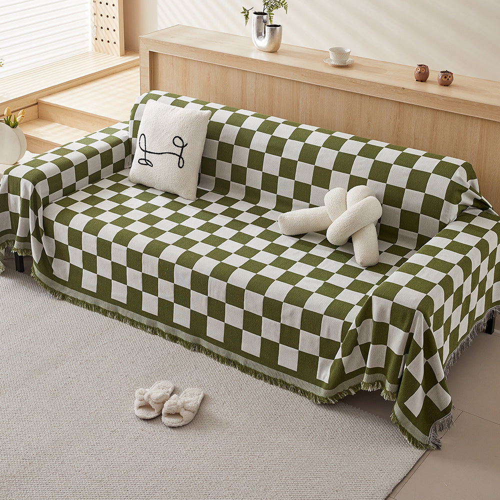 Checkerboard Throw Blanket