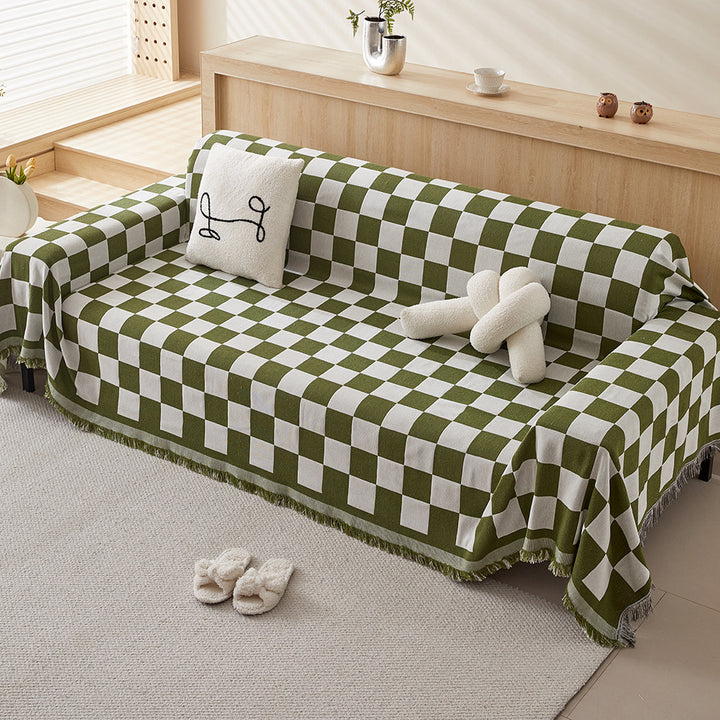 Checkerboard Throw Blanket