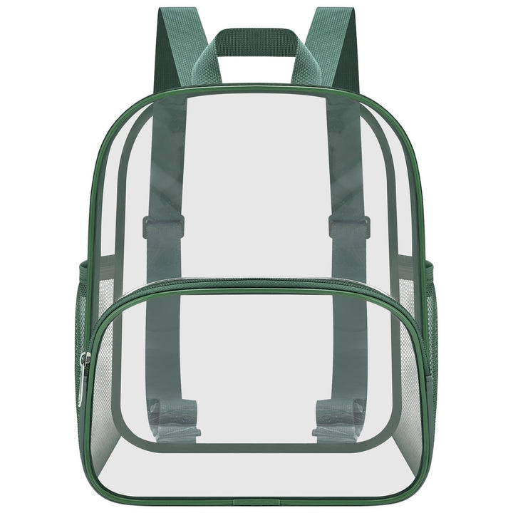 Unisex transparent everyday backpack with reinforced bottom and breathable straps Kalsten