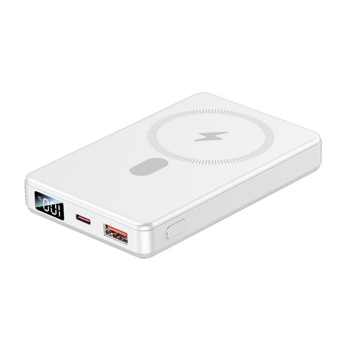 Portable power bank with state-of-the-art induction charging and digital display Kalsten
