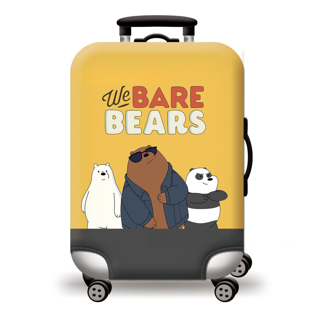 Women Hard Shell Suitcase with Cute Animal Design Kalsten