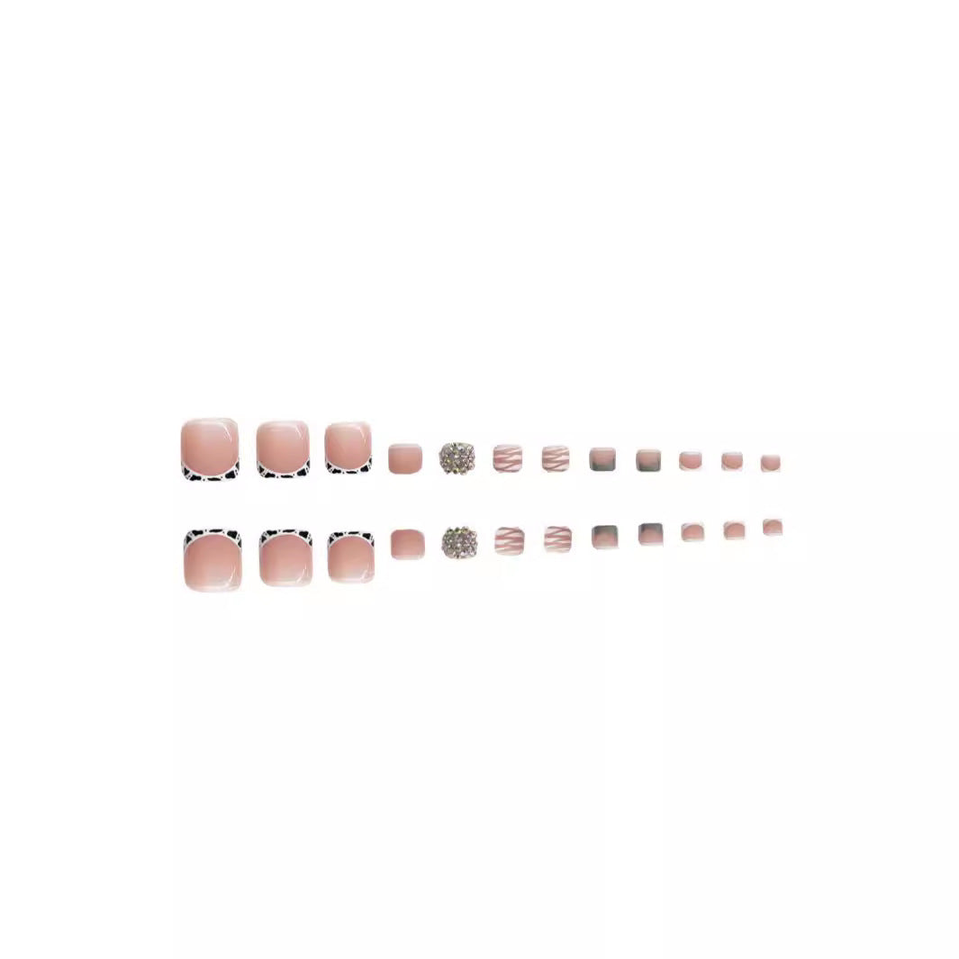 Artistic Gem-Embellished Nail Art Set Kalsten