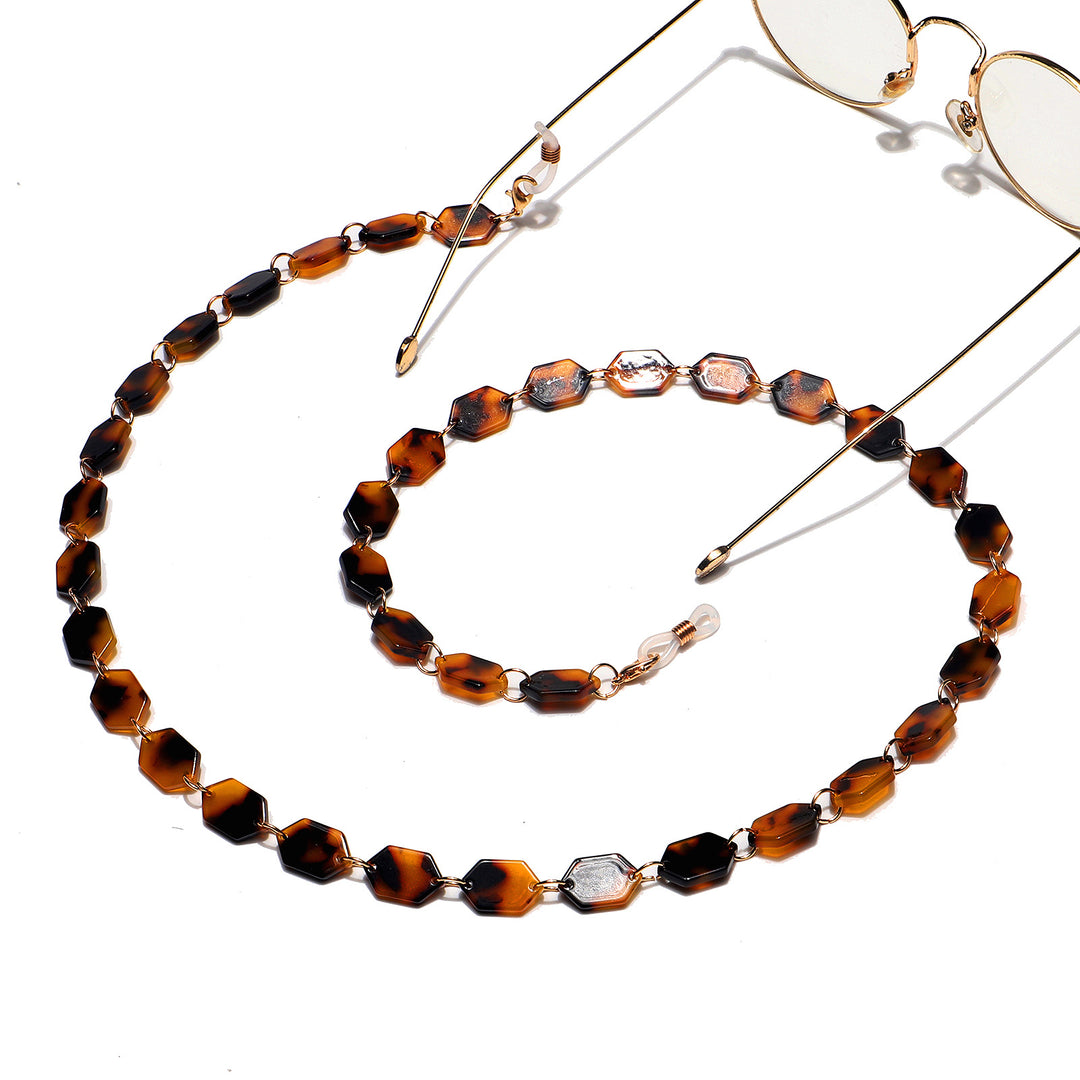 Geometric Eyewear Chain Kalsten