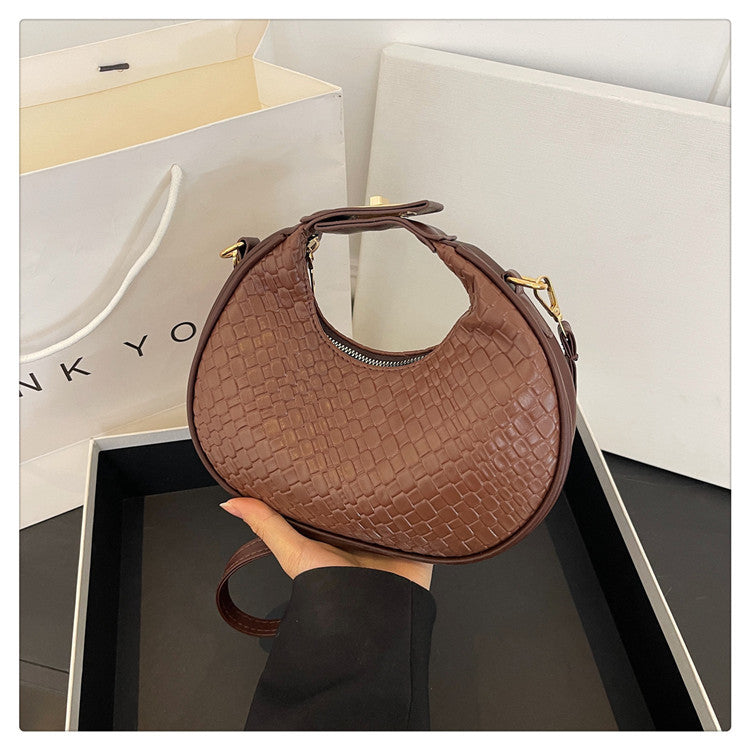 WoTextured Leather Hobo Bag Kalsten