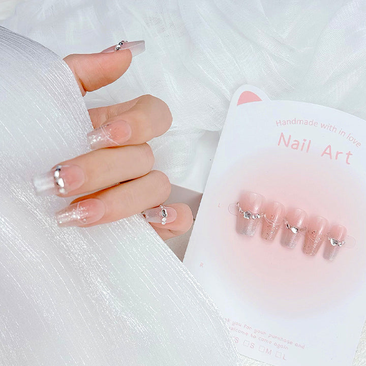 Elegant French Tip Press-On Nails Kalsten