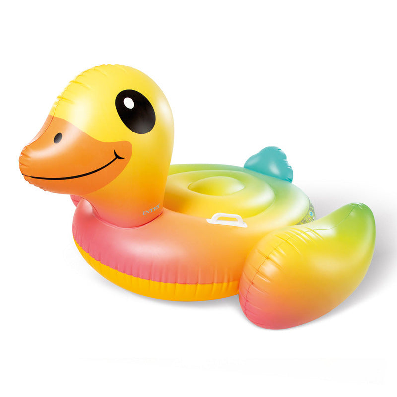 Ladies Inflatable Duck Pool Float Kalsten