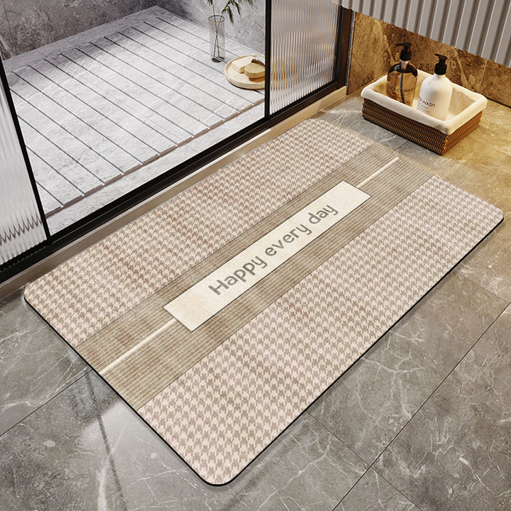 Stylish Modern Bathroom Mat Kalsten