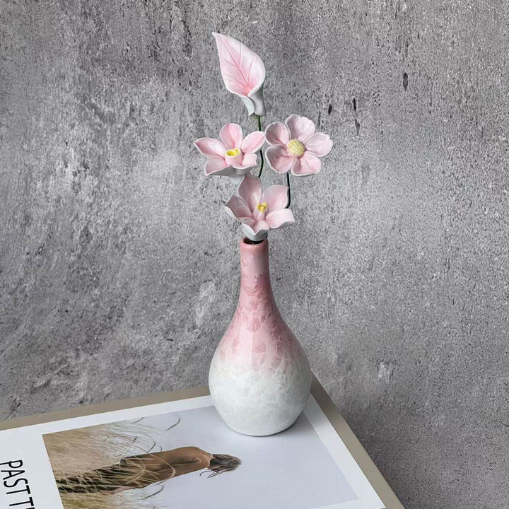 Elegant Floral Decorative Vase