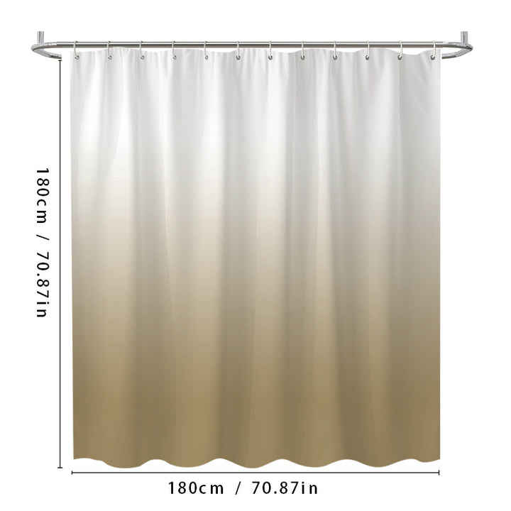 Elegant Textured Shower Curtain Kalsten