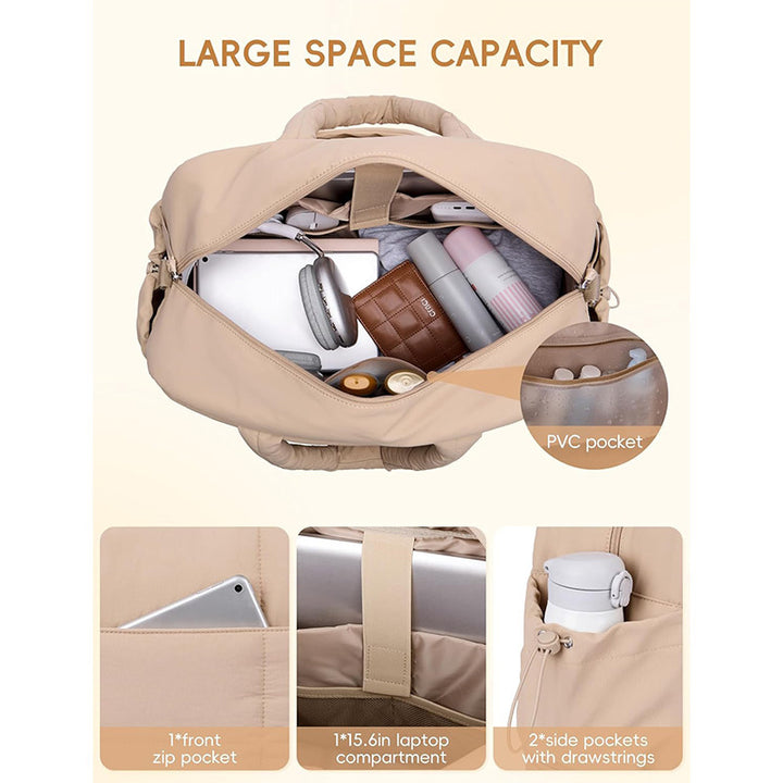 Multifunctional Travel Bag with Padded Interior Kalsten