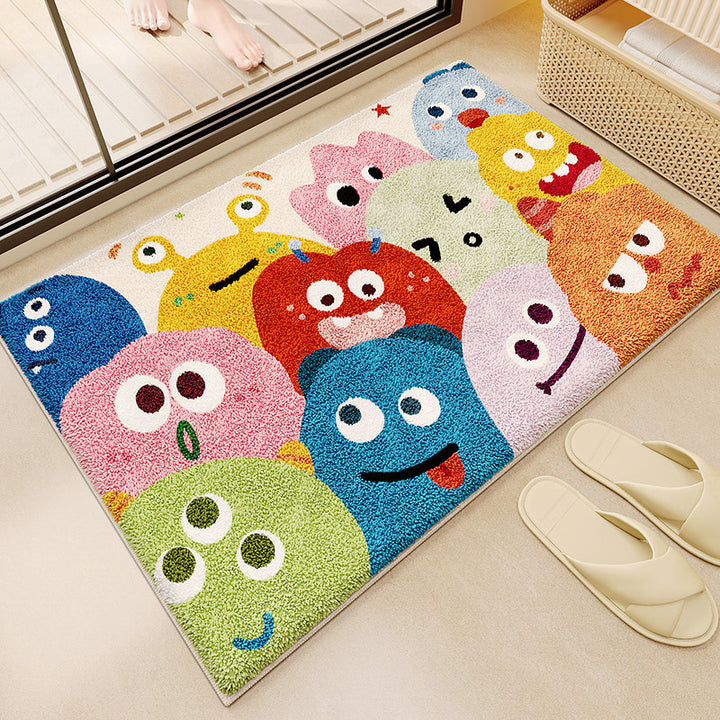 Fun-Themed Cartoon Bath Mat