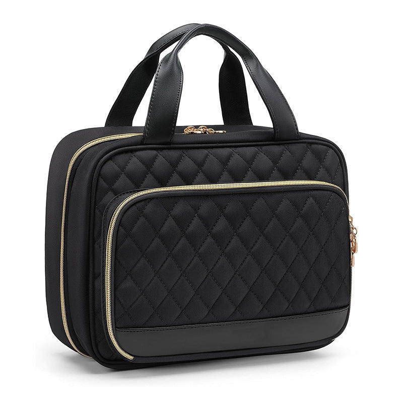 Padded Cosmetic Organizer Bag with Structured Exterior Kalsten