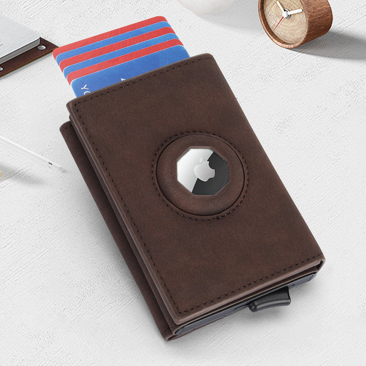 Compact RFID-Blocking Leather Cardholder Kalsten