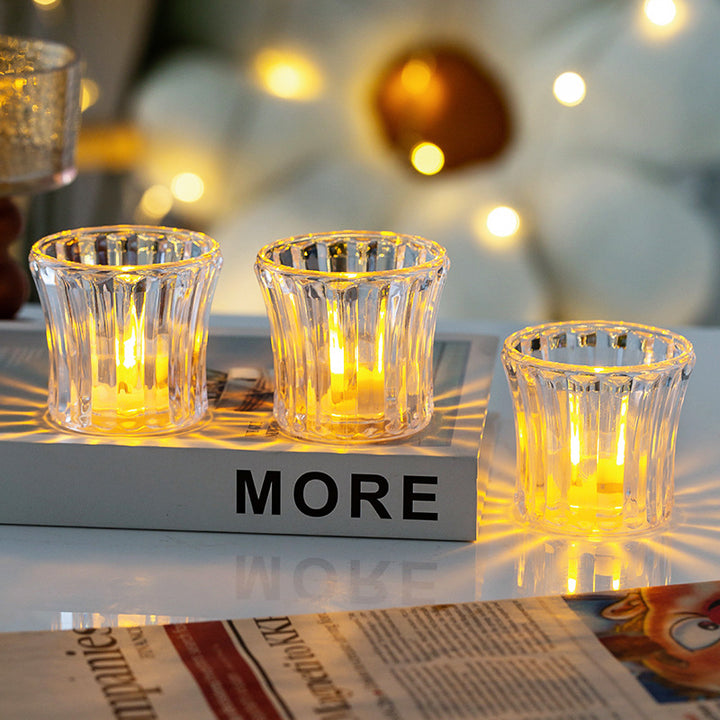 Decorative Glass Candle Holder